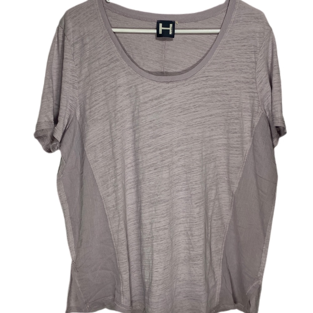 H by Bordeaux Mauve Top 1X